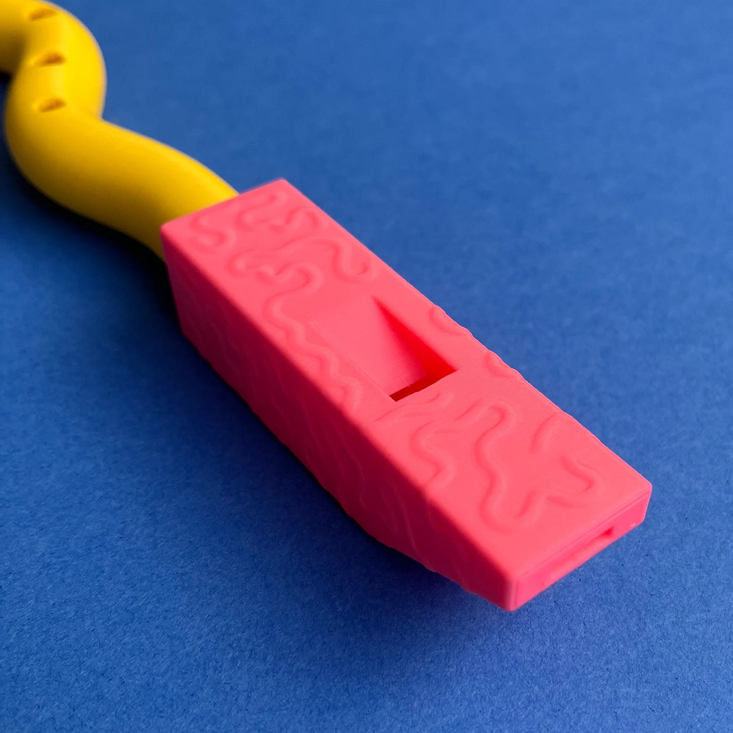 Single wobbly (pink and yellow)