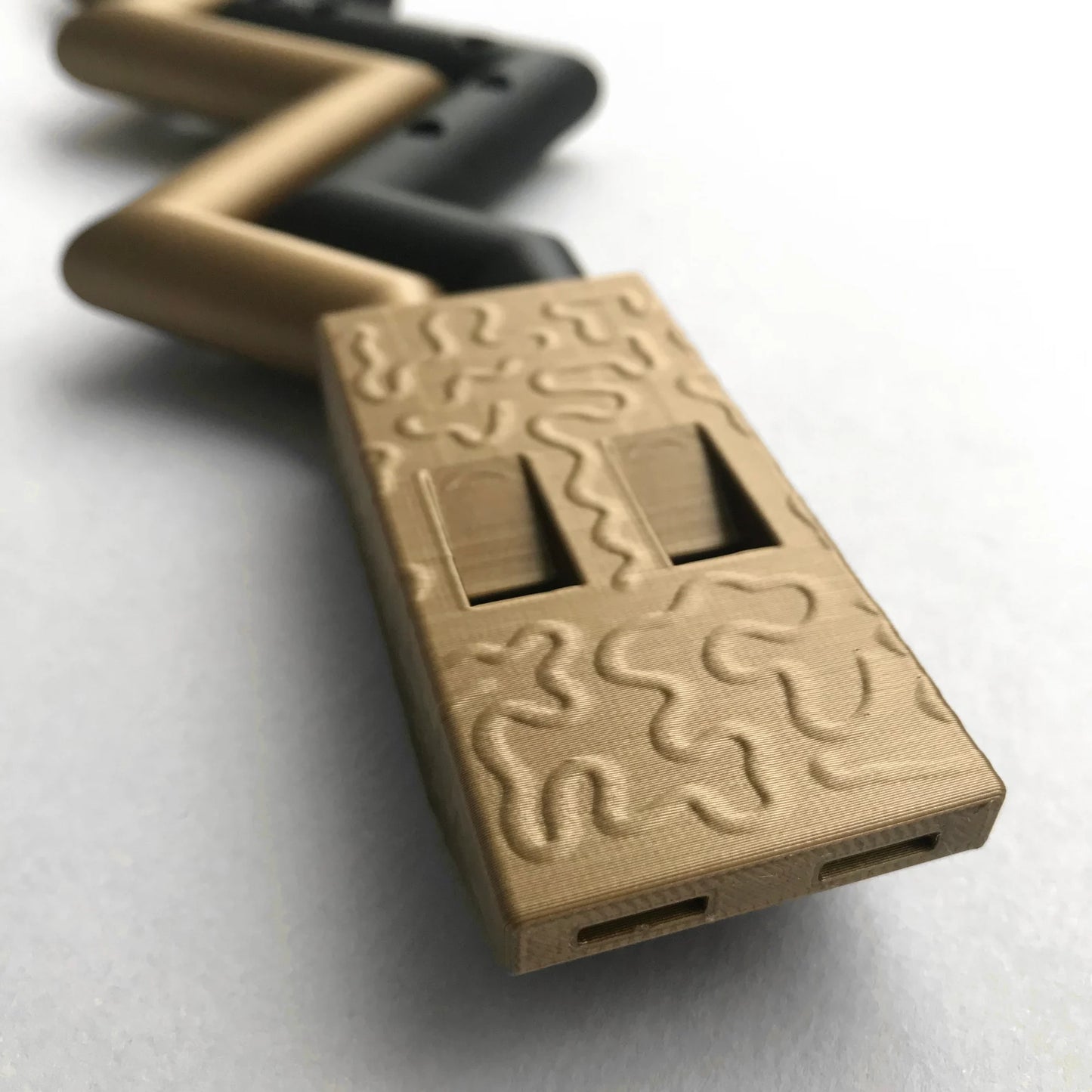 Bronze Zigzag