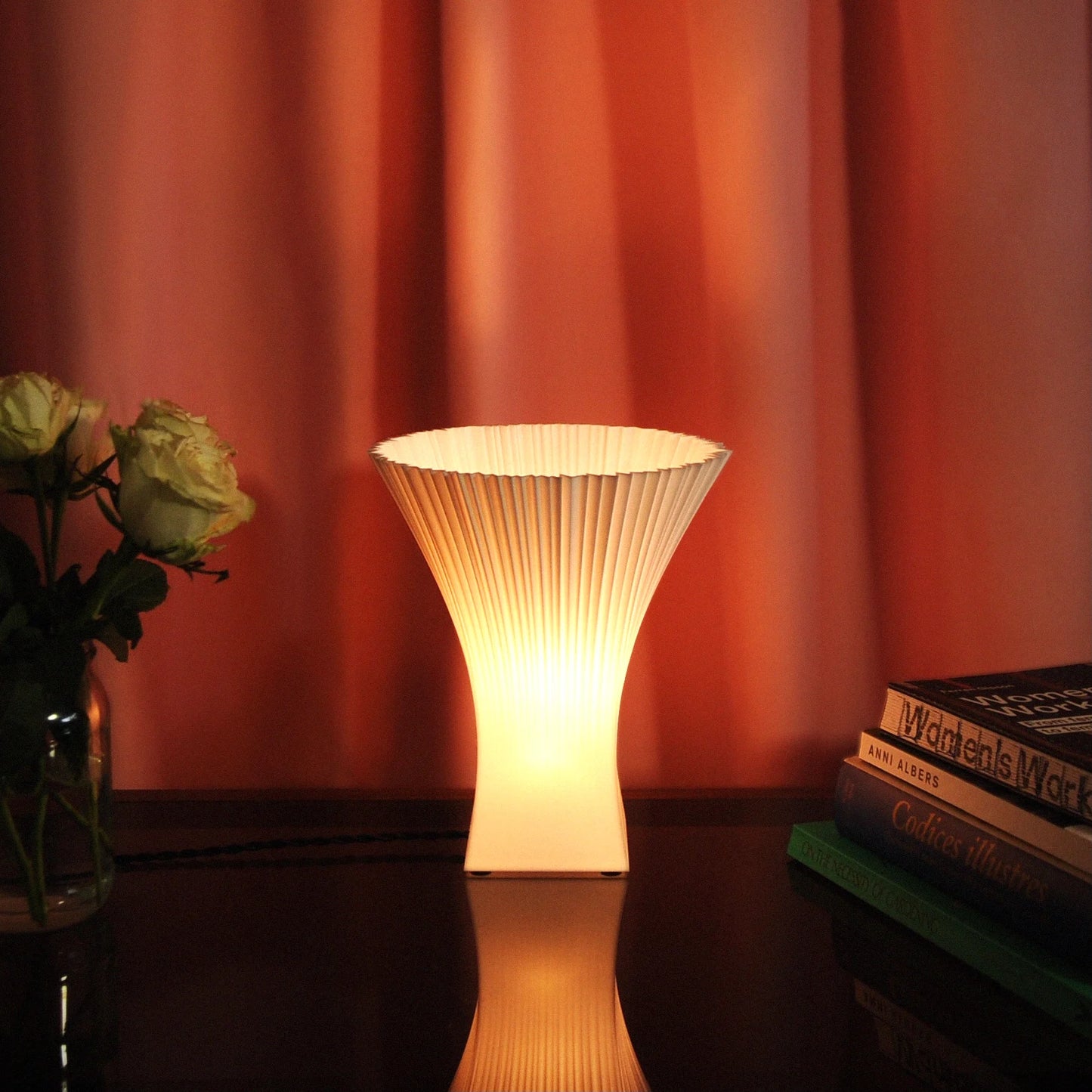 Pleated lamp