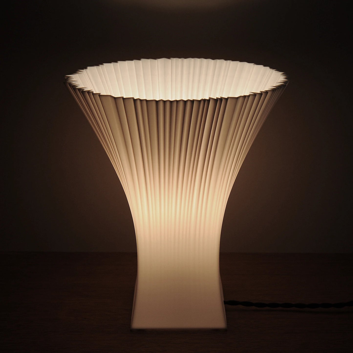 Pleated lamp