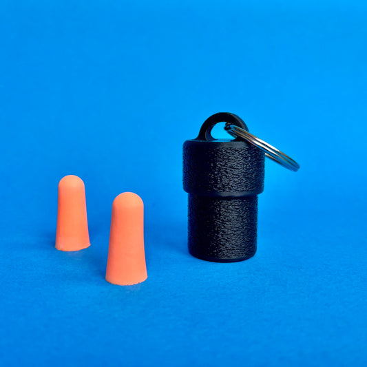 Earplug key ring