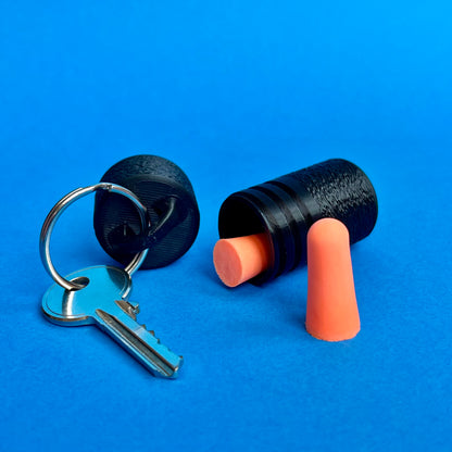 Earplug key ring