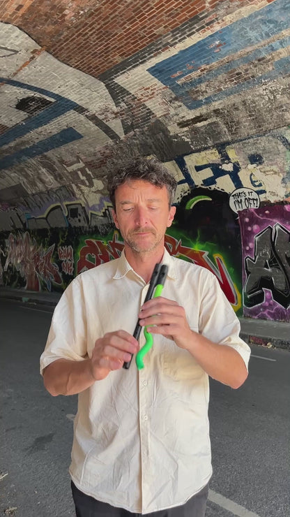Set of 2 pipes (green gradient bastard and wobbly finger)